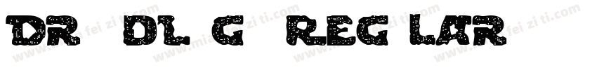 DroidLogo Regular字体转换